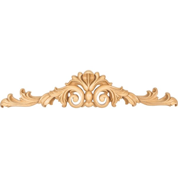 Hardware Resources 36" Wx1-1/4"Dx7-1/2"H Cherry Acanthus Onlay ONL-10-36-CH